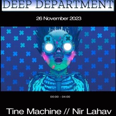 Tine Machine for Meerradio's Deep Department 26-11-'23