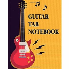 Books ✔️ Download Guitar Tab Notebook 6 String Guitar Chord and Tablature Staff Music Paper  Bla