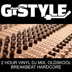 2 HOUR VINYL DJ MIX BREAKBEAT HARDCORE JAN 2023