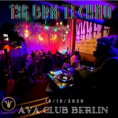 Wiebe Roose 136 BPM Techno At SonntagsKlub At Ava 18/10/2020