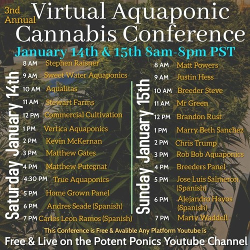Aquaponic Cannabis Advancements in Natural Farming With Potent Ponics Aquaponic Cannabis Conference