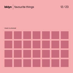 favourite things | 12.23