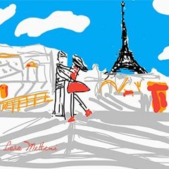 Lara Meltemi covered T. Jobim "Insensatez",  lyrics by Lara Meltemi "Помнишь наш Париж?", a cappella