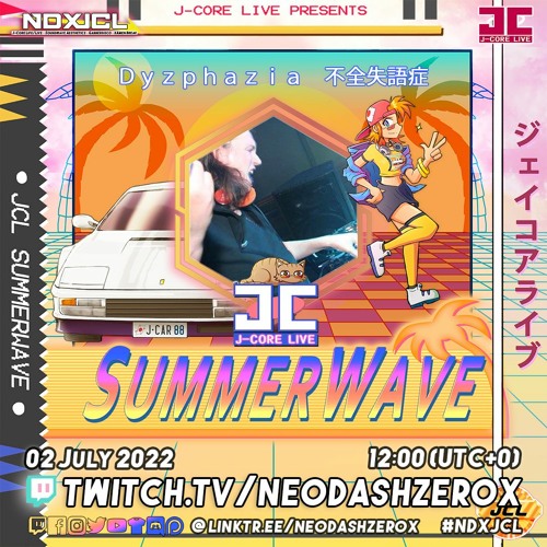 Dyzphazia - J-Core Live Summerwave (2022-07-02)