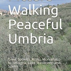 [Read] PDF 🧡 Picture Walking Peaceful Umbria: Trevi, Spoleto, Assisi, Montefalco to