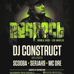 DJ Construct & MC Dre Live @ Respect 12/2/21 (92 Track Mix)
