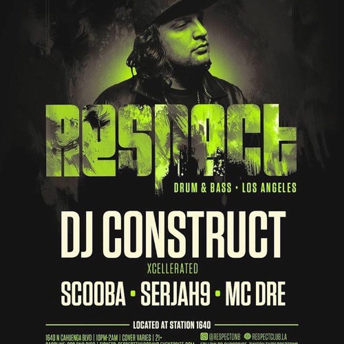 DJ Construct & MC Dre Live @ Respect 12/2/21 (92 Track Mix)
