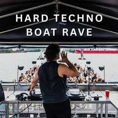 BOAT RAVE - Live Hard Techno Set - Alberto Adami