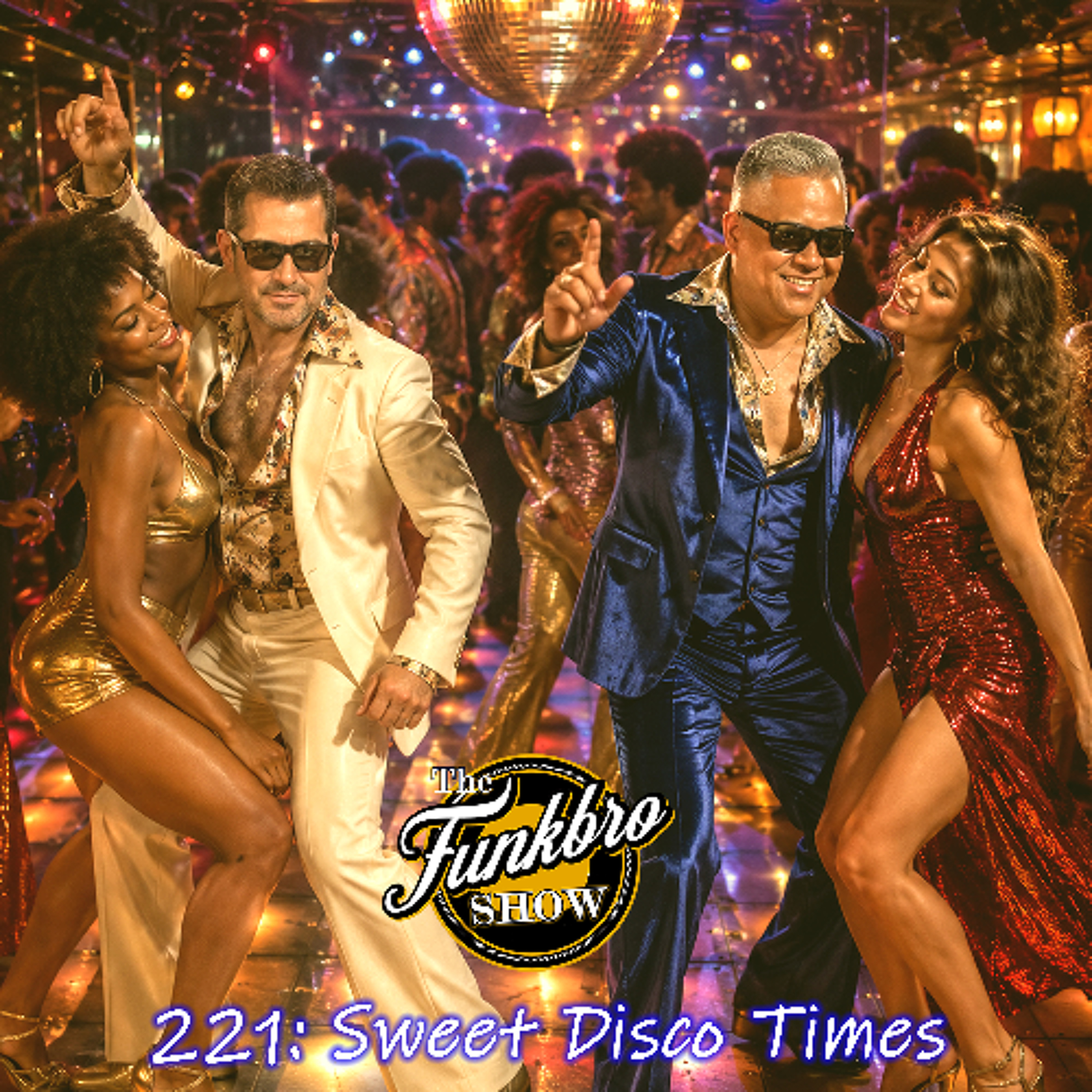 The FunkBro Show RadioactiveFM 221: Sweet Disco Times episode artwork