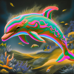 DAYGLO DOLPHINS