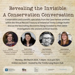 Revealing the Invisible - a Conservation Conversation from the Virtual Record Treasury of Ireland