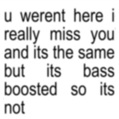 cult member - u werent here i really miss you