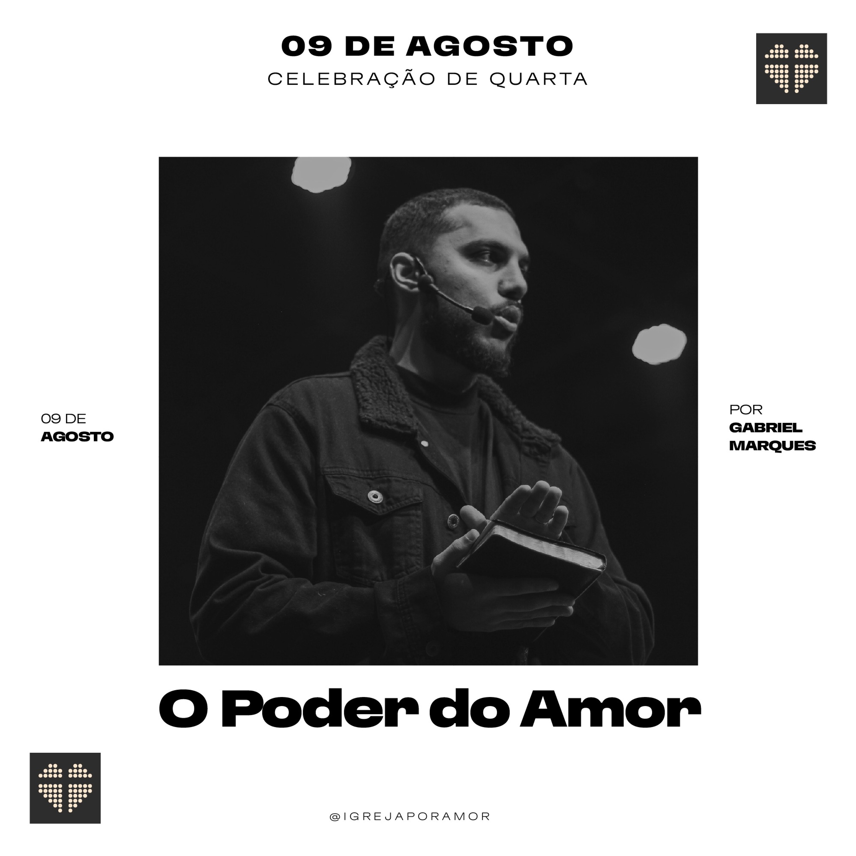 O Poder do Amor | Igreja Por Amor | Gabriel Marques | 09 de Agosto de 2023 episode artwork