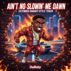 🔥 “Ain’t No Slowin’ Me Down” — Extended DaBaby-Style Track 🔥