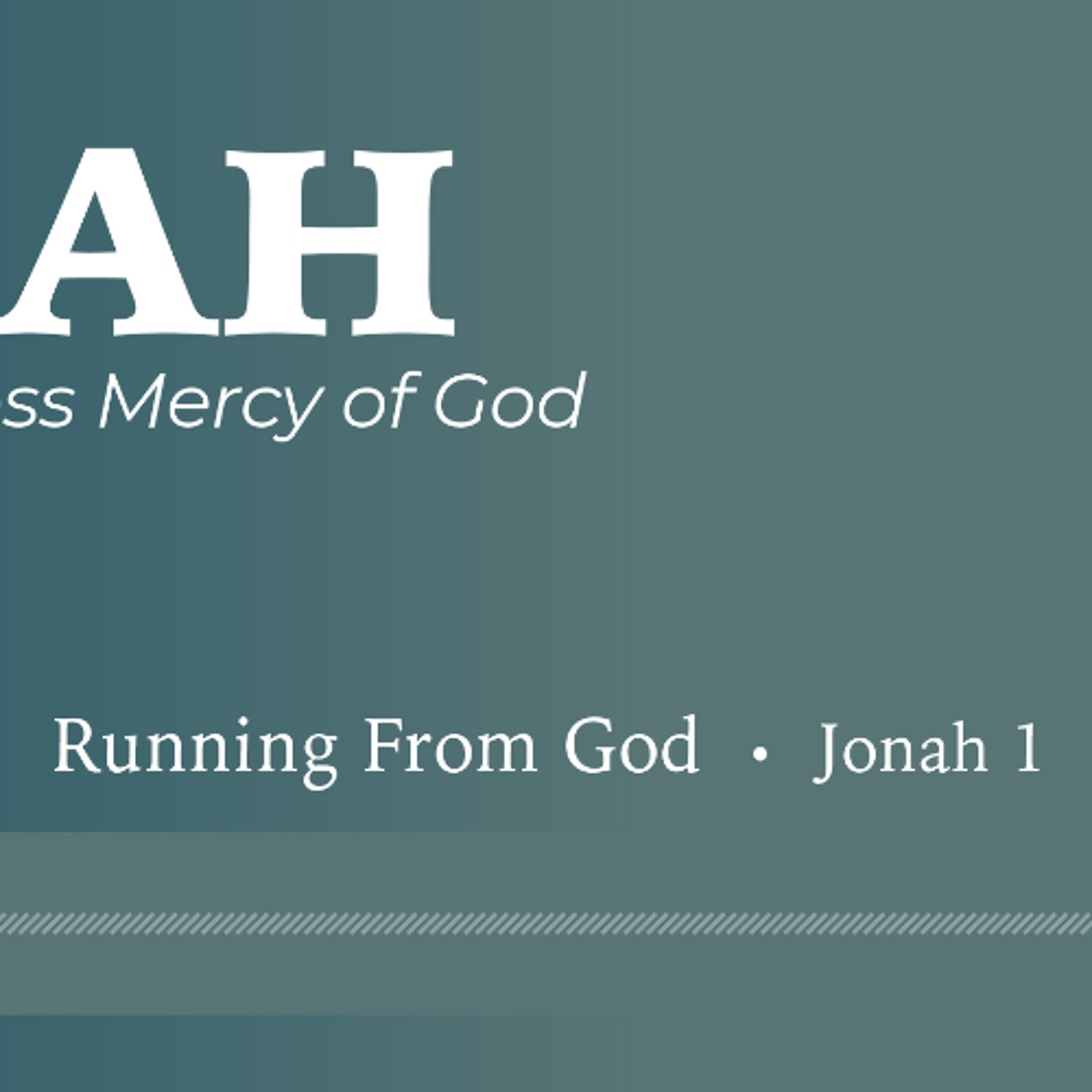 Running from God episode artwork