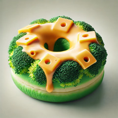 brogoli cheader donut