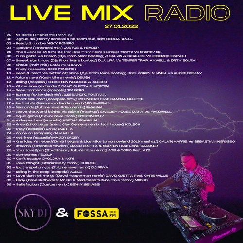 Stream #004 Live Radio Fossa Fm 27/01/2022 by Sky Dj | Listen online for  free on SoundCloud