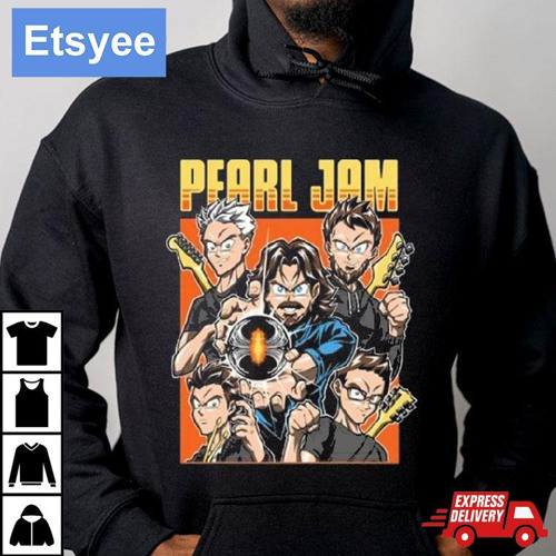 Stream Original Pearl Jam Dark Matter World Tour 2024 Anime Shirt by