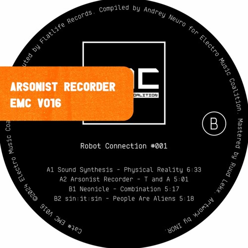 PREMIERE : Arsonist Recorder - T and A [EMC V016]