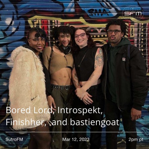 In studio w/ Bored Lord, Introspekt, Finishher, and bastiengoat