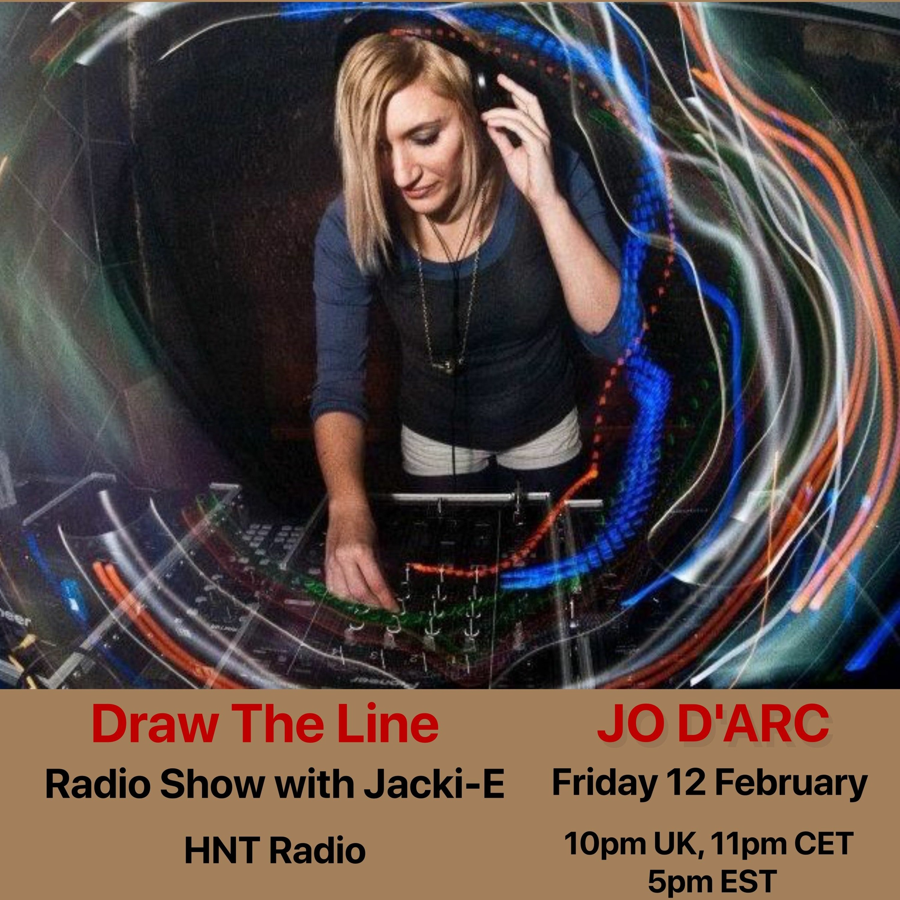 Jacki-E and Draw The Line Radio Show