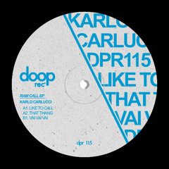 Karlo Carlucci  That Thang