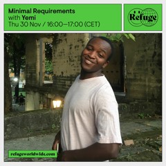 Minimal Requirements - Yemi - 30 Nov 2023