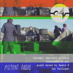 Jay Galligan - Organic Analogue Mutate radio mix [31.03.2022]