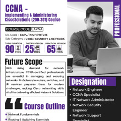 CCNA Implementing & Administering CISCO Solutions (200-301) - Elysium Academy - Professional Course (தமிழ்)