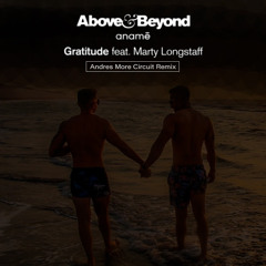 Andres More CIRCUIT REMIX, Above & Beyond y anamē feat. Marty Longstaff 'Gratitude'
