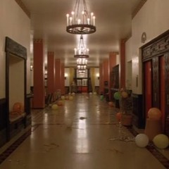 The Shining soundtrack (playing in an empty hotel)
