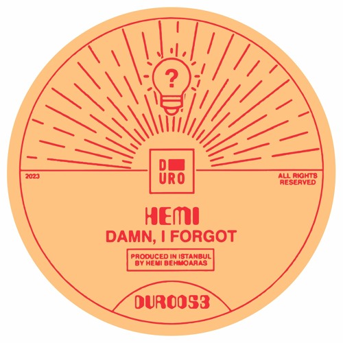 Hemi - Damn, I Forgot