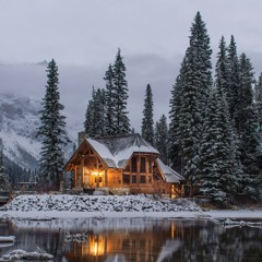 A Fireplace in the Winter