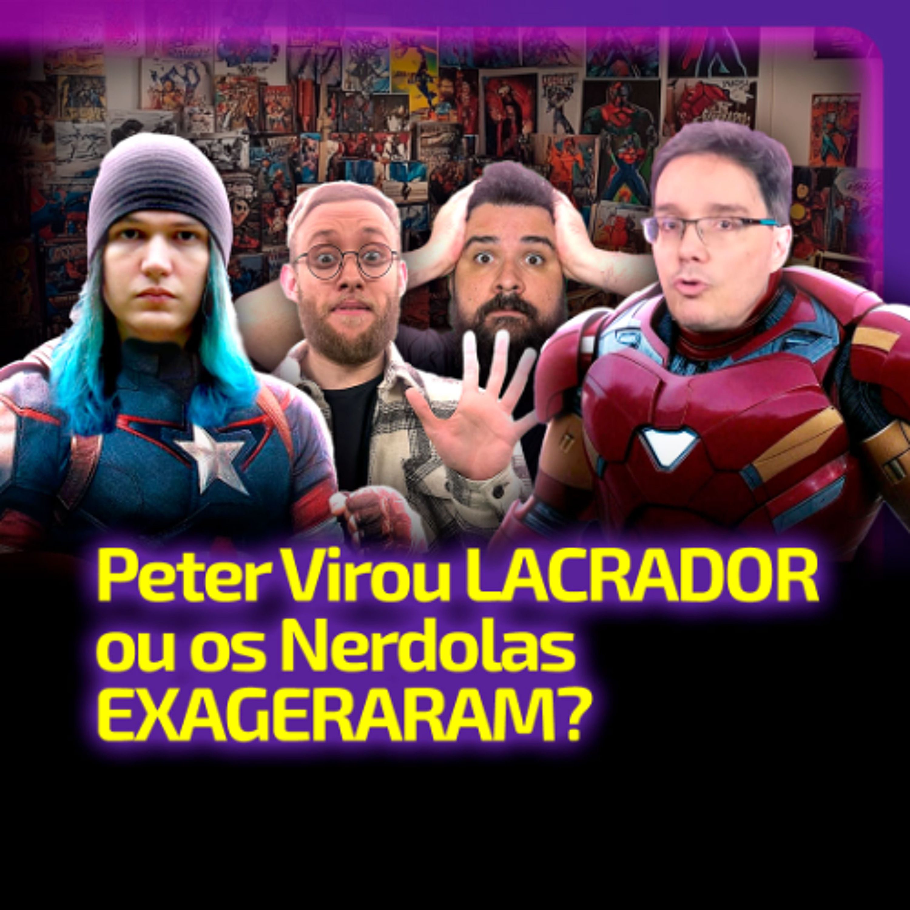 Peter Virou LACRADOR ou os Nerdolas EXAGERARAM? | NÃO D.E.I episode artwork