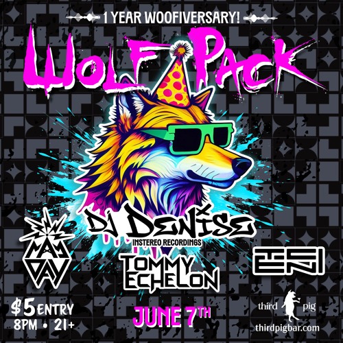 Tommy Echelon - Wolf Pack 1 Year 06.07.24 Live Mix