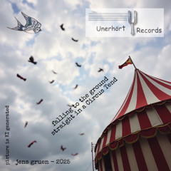 f - falling to the ground - straight in an circus tend