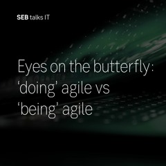 SEB talks IT | Eyes on the butterfly: ‘doing’ agile vs ‘being’ agile
