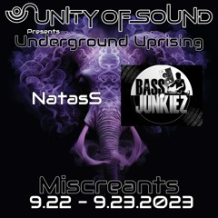 NatasS- Underground Uprising by Unity of Sound – Techno – 22.09.2023 – 22.09.2023