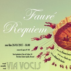 Fauré Requiem door Via Vocis, Veerle van Roosbroeck en Helmut De Backer o.l.v. Thomas Lucas Vanlede