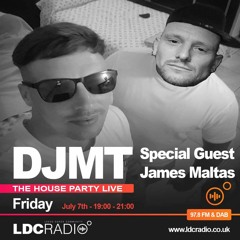 LDC Radio 97.8fm - The House Party Live - DJ MT b2b James Maltas (7th July 2023)