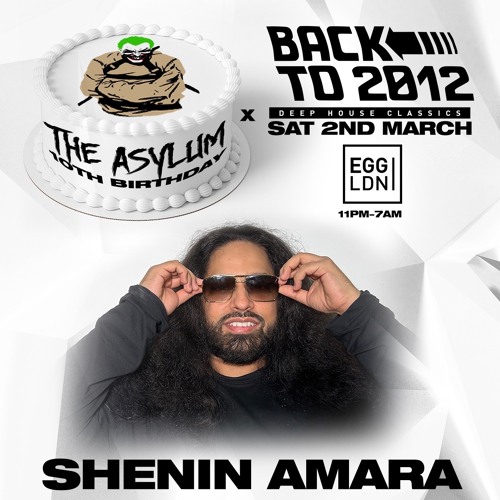 Shenin Amara LIVE SET #BackTo2012 #DeepHouseClassics 02/03/24 @ Egg