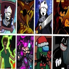 FNF Portrait but Everyone Sings It - Original by Neonight - FNF