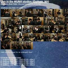 shallows and flats - live at WUNH studios, 07-01-2003