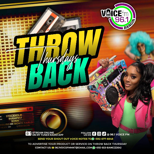 Throwback Thursdays (03-07-25) - 96.1 The Bangin Station
