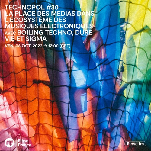 Technopol #30 avec Boiling Techno, Dure Vie & Sigma - 06 Octobre 2023