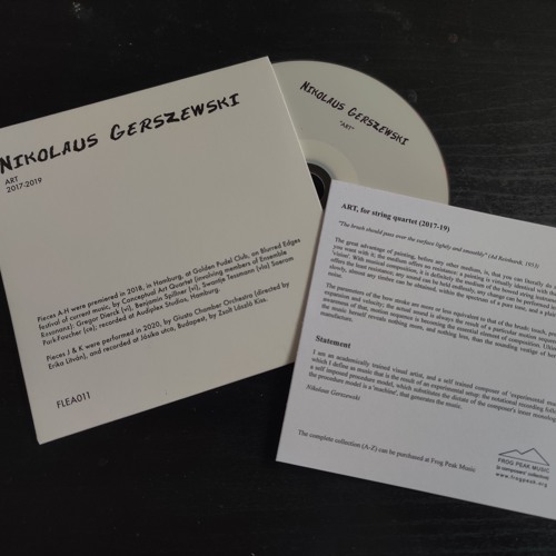 Stream Nikolaus Gerszewski Listen to ART playlist online for free on