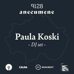 MNMT Recordings : Paula Koski - Anecumene@9128.live