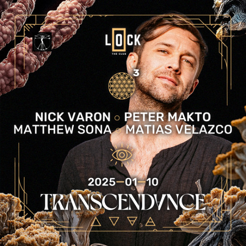 TRANSCENDANCE 03 - Peter Makto Live Set @ Lock The Club, Budapest (10.01.2025)