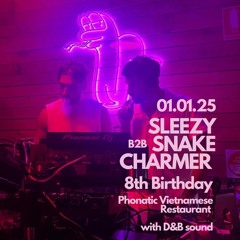 Sleezy B2B Snake Charmer @ Snake Pit 8th birthday 01.01.25