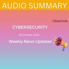 Scam Warning, DigiKavach, FBI Alert - Cybersecurity News [October 16, 2023]